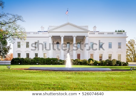 ストックフォト: The White House Building In Washington Dc