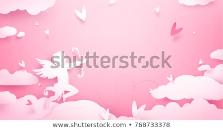 Stock fotó: Valentines Day Cupid