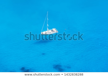 [[stock_photo]]: Yacht Alone