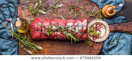 Foto stock: Fresh Roast Of Veal