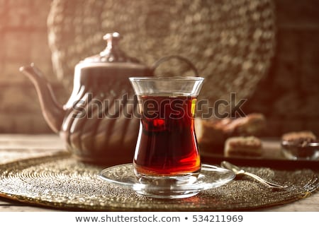 Stock foto: Black Turkish Tea