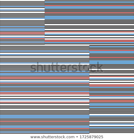 Stockfoto: Abstract Zigzag Parallel Stripes Vector Seamless Pattern Repeating Monochrome Background