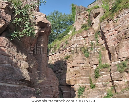 Sunny Scenery Around Wertheim Castle Stock fotó © PRILL