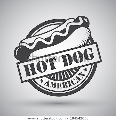 Stockfoto: Premium Hot Dogs Sign