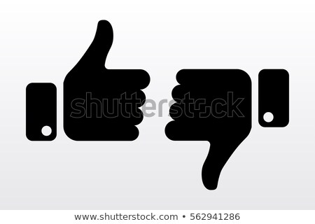 Foto stock: Dislike Vote