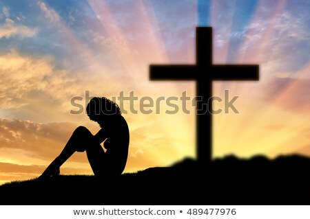 Foto stock: Atheist Woman