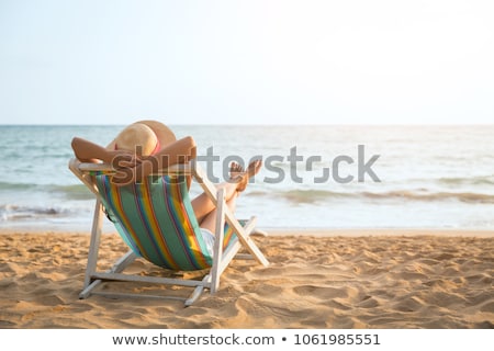 Foto stock: Relaxed