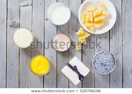 [[stock_photo]]: Bath Salts And Other Skin Care Products