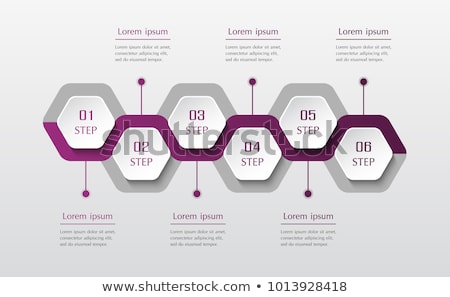 Stock foto: Info Violet Vector Icon Design