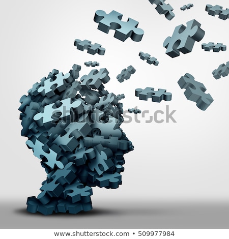 Foto d'archivio: Dementia Puzzle Concept