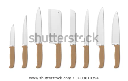 Stock photo: Knife With Wooden Handle