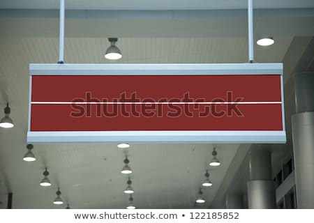 Stock photo: Info Signage In Modern Airport