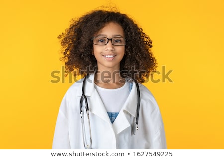 Foto stock: Girl In Doctor Costume