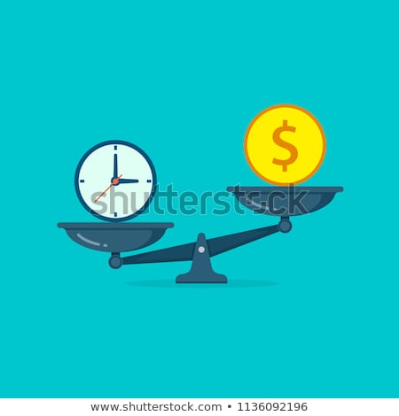 Zdjęcia stock: Scale With Symbols Of Currencies