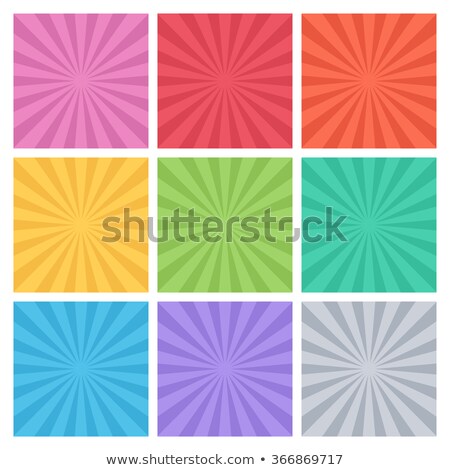 Stockfoto: Colorful Sunburst Backgrounds Set