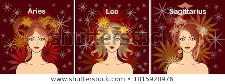 [[stock_photo]]: Vector Cute Zodiac Sign Icon