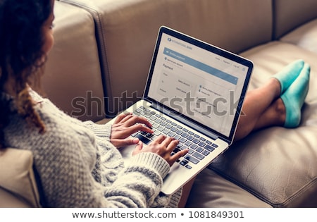Foto stock: Woman Filling In A Form