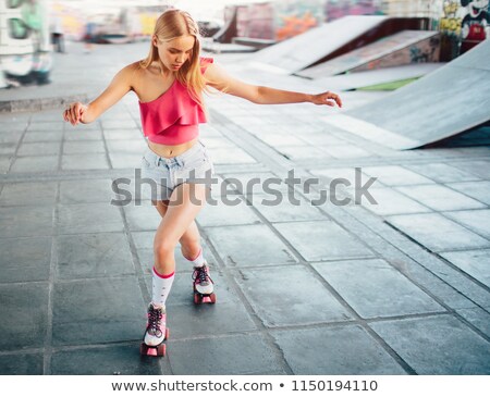 [[stock_photo]]: Roller Derby Skater Girl