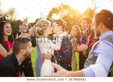 Stock photo: Young Newlywed
