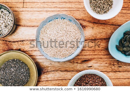 Stok fotoğraf: Sunflower With Pumpkin Seeds