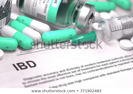 Stock photo: Diagnosis - Ulcerative Colitis Medical Concept 3d Render