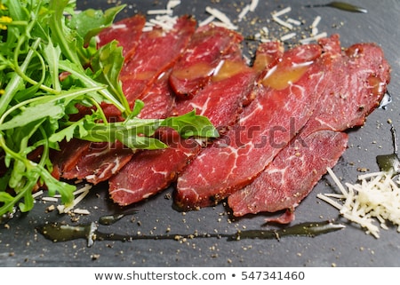 ストックフォト: Beef Carpaccio Recipe