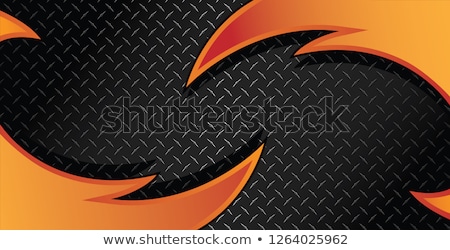 Stockfoto: Razor Diamond Plate Textured Vector Background Illustration