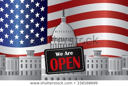 Foto stock: Usa Government Open