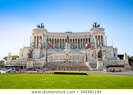 Stock photo: Monument Of Victor Emmanuel Altare Della Patria Rome Italy