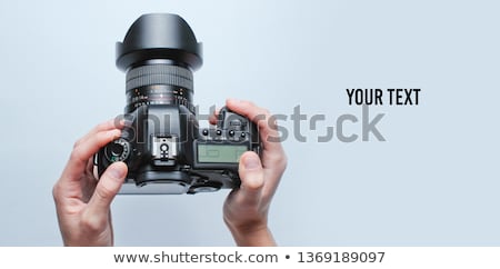 Сток-фото: Dslr Camera And Image