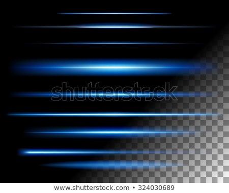 Stok fotoğraf: Blue Glowing Lines