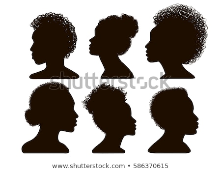 Foto stock: African Silhouette Set