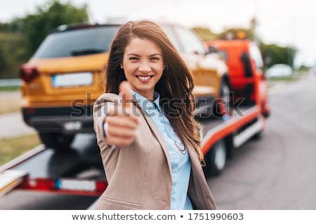 Stock photo: Road To Insurance