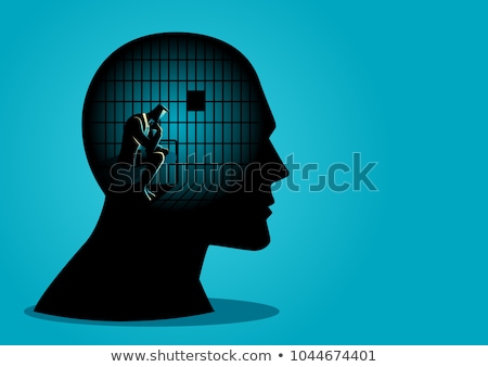 Stock foto: Prisoner In Head