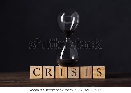 Stock photo: Hourglass And Word Problems