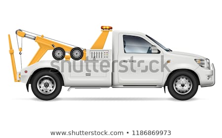 Stock foto: Flatbed Recovery Vehicle