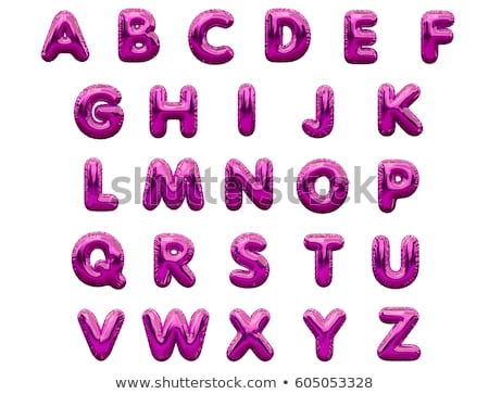 Foto stock: Colorful 3d Text Birthday