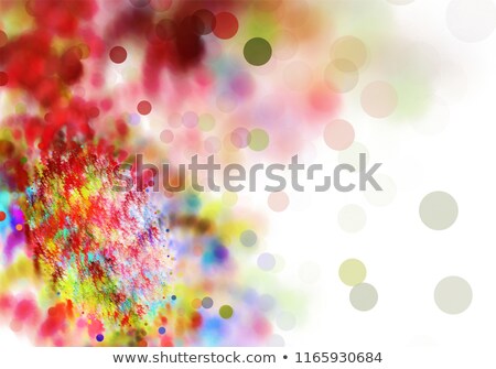 Foto stock: Bright Red Heart On Dirty Scratches And Spotted Pattern