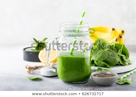 ストックフォト: Breakfast Detox Green Smoothie