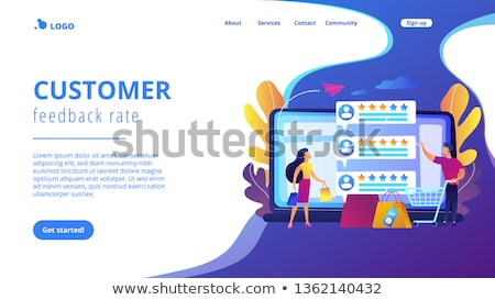 [[stock_photo]]: Seller Reputation System Concept Landing Page