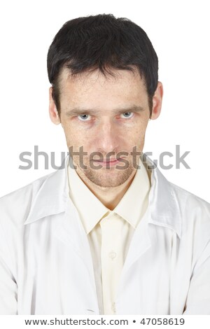 Not A Good Gaze Of A Young Doctor Stockfoto © pzAxe