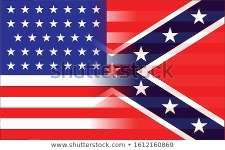 Grunge Patriotic Confederate Flag Foto stock © BigAlBaloo