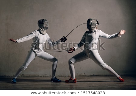 Stok fotoğraf: Fencer