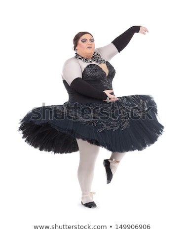 Drag Queen Dancing In A Tutu ストックフォト © Discovod