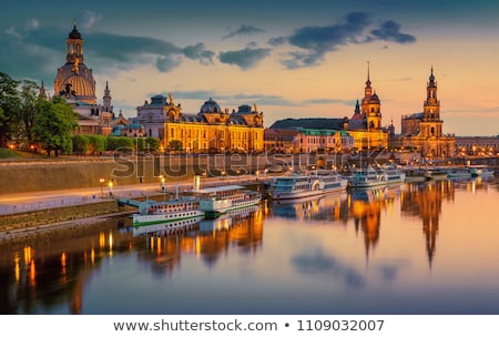 Сток-фото: Elbe River In Dresden