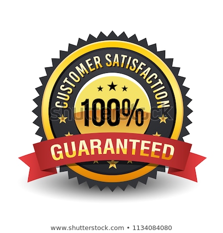 Stock photo: Customer Satisfaction Golden Vector Icon Design