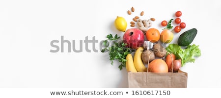 Stock foto: Emüse · und · Früchte