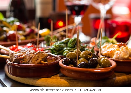 Foto stock: Tapas