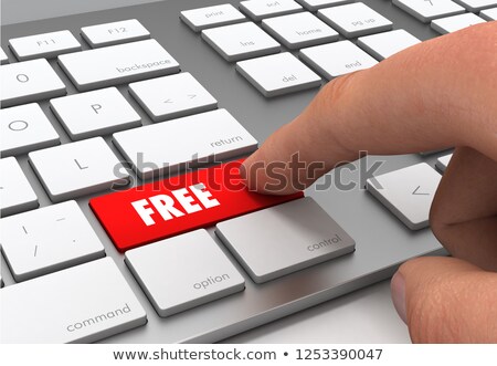 Foto stock: Free Shipping Closeup Of Keyboard