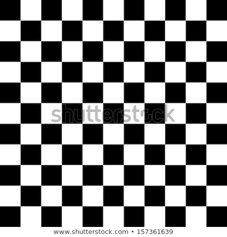 Stok fotoğraf: Black And White Checker